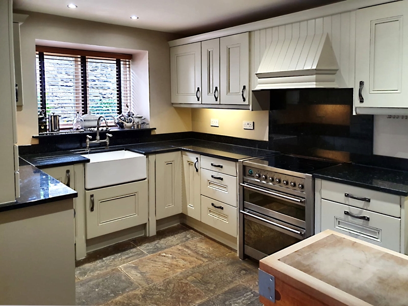 Kitchen painted for customer